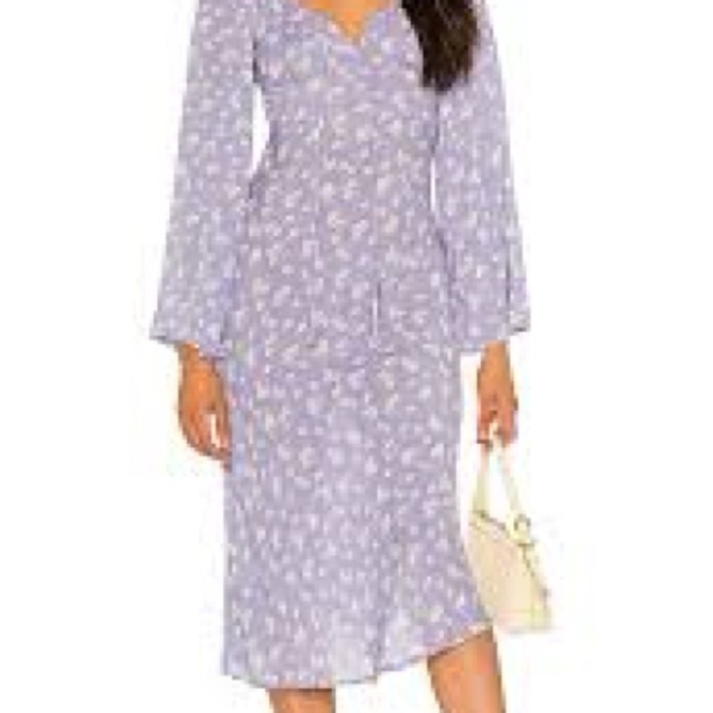 Floral Purple Drews XS NWT - Picture 2 of 8